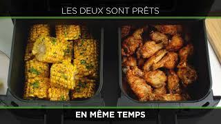 Friteuse sans huile Ninja Foodi AF300EU double compartiment Air Fryer 7,6L