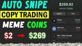 How to Copy Trading on Auto Snipe - How to Use Autosnipe for Copy Trading - Autosnipe Kaise Use Kare