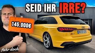 Warum 145.000€ für den AUDI RS4 "Edition 25 Jahre" doch SINN MACHEN! Fahr doch