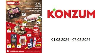 Konzum katalog (HR) - 01.08. - 07.08.2024