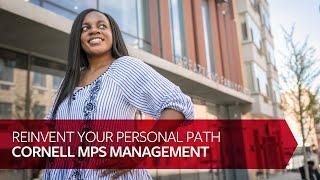 Reinvent Your Professional Path with Cornell MPS Management