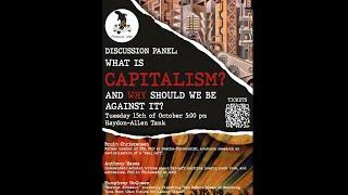 "What is Capitalism? and why should we be against it?" (10/15/24 panel)