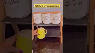 Kitchen Organization Ideas|Kitchen Countertop Organization #Asmr #SpaceSavingkitchenorganization