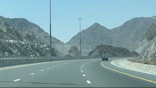 Sharjah Khorfakan Road | Weekend Drive #mountains #sharjahroad