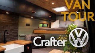 VW Crafter Luxury Campervan VAN TOUR