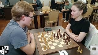 D. Tunik (2165) vs WFM Fatality (2083). Chess Fight Night. CFN. Rapid