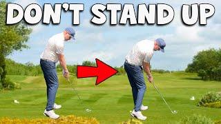 Do This To Stop Standing Up During Your Golf Swing