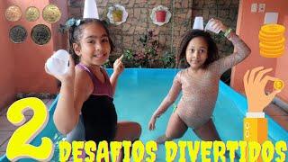 Dois Desafios Divertidos na piscina