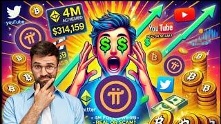 Pi Network की जबरदस्त ग्रोथ! 4M Followers का माइलस्टोन | क्या GCV Price सच होगा?