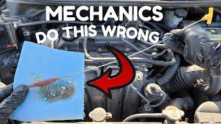 I can't believe Mechanics don't know How to change engine oil correctly!