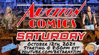 AUCTION COMICS SATURDAY NIGHT!  PANEL AUCTION!