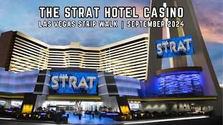 4K The Strat Hotel Casino | Las Vegas Strip | September 2024