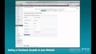 Adding a Facebook Facepile to Digital PTO Websites