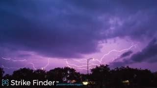 Strike Finder in action! Lightning Storm May 29, 2016