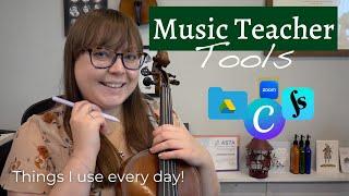 Tools for Private Music Teachers | 10 of my Favorites!