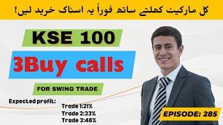 psx & kse 100 index live technical analysis to predict stocks future price .EP285|MFFL|POWER|FEROZ|