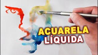 LIQUID WATERCOLOUR | Secrets of this painting technique ideal for beginners