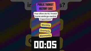 How Often Does NJ Transit Inspect Their Trains? Take the Quiz! 