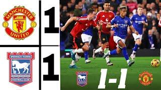  man united vs ipswich town (1-1) All Goals and Extended Highlights |premier!league 2024/25