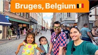 How to spend a day in Bruges, Belgium 2022 | Indian Couple In Europe