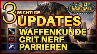 WoW Classic: 3 krasse & wichtige Updates zum Gameplay! Waffenskill, Parrieren, Crit