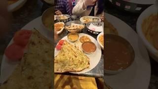 shaadi wali thaali #ruhanivlogs #viralvideo #vegthali #northindianfood