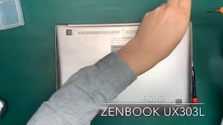 Asus Zenbook UX303L disassembly