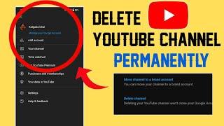 Youtube channel delete kaise kare |How to delete Youtube channel |Youtube channel kaise delete kare