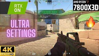 Counter Strike 2 CS2 MIRAGE 2024 RTX ON RYZEN 7 7800X3D ONLINE VICTORY 4K ULTRA SETTINGS GAMEPLAY