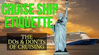 Cruising Etiquette - Cruise like a pro!