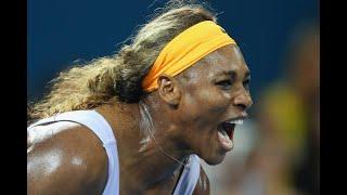 Serena Williams vs Maria Sharapova Brisbane 2014 Highlights