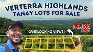 Affordable Overlooking Lots For Sale in Tanay | Verterra Highlands