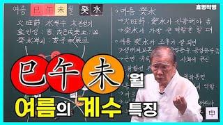 [중급] 264강 사오미월 여름의 계수 특징 