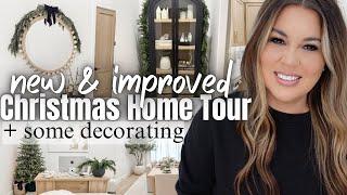 UPDATED CHRISTMAS HOME TOUR 2024 | ITCH TO SWITCH CHRISTMAS DECOR | NEW CHRISTMAS DECOR IDEAS 2024