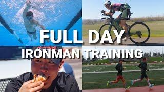 Epic Ironman Training Day: Swim, Bike, Run!