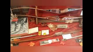 Vintage Bear Archery display