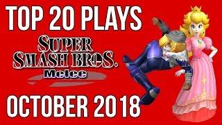 Top 20 SSBM Plays of October 2018 - Super Smash Bros. Melee