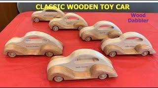 CLASSIC WOODEN CAR