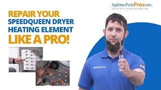 How To Test and Replace A Speed Queen Dryer Heating Element