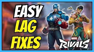 How to Fix Lag and FPS Stuttering Easily | Marvel Rivals Tutorial