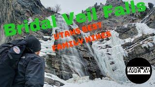 Hiking Bridal Veil Falls: Best Family Friendly Hikes In Utah