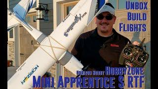 HobbyZone - Mini Apprentice S - Unbox, Setup, & Maiden Flights