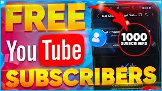 HOW TO GET FREE SUBSCRIBERS ON YOUTUBE CHANNEL FAST IN 2024 | NEW WAY TO GROW ON YOUTUBE