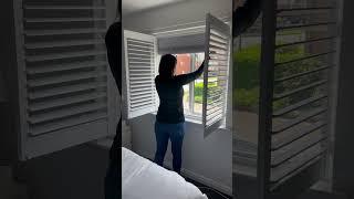 Our popular blackout shutter - 50% off the shade ️ #blinds #shutters