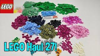 LEGO Haul 27! | in 4K! | LEGO Bricks and Pieces! | All the Bright FOLIAGE Elements! #lego #legohaul