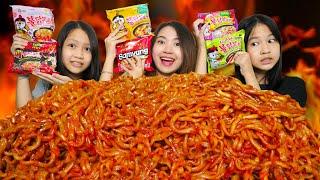 TERSADIZ‼️ MUKBANG CAMPUR VARIAN SAMYANG