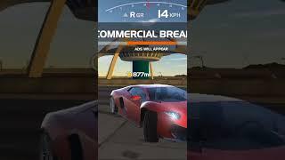Lamborghini driving