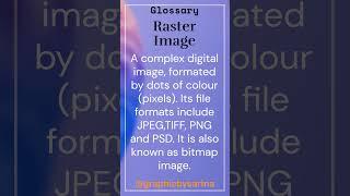 Let's learn the meaning of Raster Image. #raster #image #rasterimage