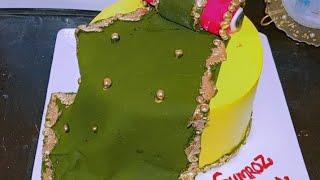 mehndi Cake  taste cake with Sahar Maryam