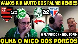 VAMOS RIR DOS PALMEIRENSES! FLAMENGO 4X2 JUVENTUDE, PALMEIRAS 2X2 FORTALEZA! REAÇÃO RADIO ENERGIA!